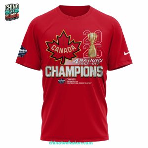 4 Nations Face-Off Champions Canada Hockey 2025 Special New Unisex T-Shirt