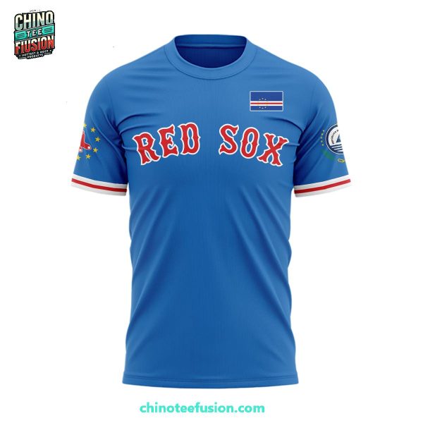 Boston Red Sox x Cabo Verdean 24 For Fans 2025 3D T-Shirt