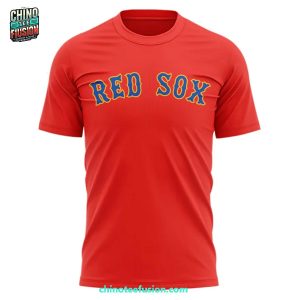 Boston Red Sox x One Piece Straw Hat Crew For Fans 2025 3D T-Shirt