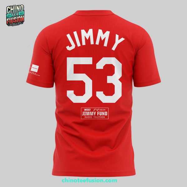 Boston Red Sox x Strike Out Cancer Jimmy For Fans Special New 3D T-Shirt