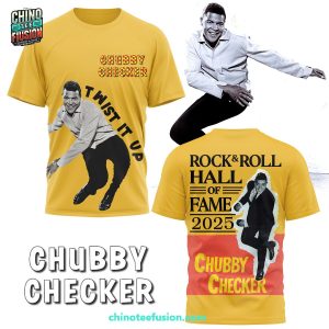 Chubby Checker Rock & Roll Hall Of Fame 2025 3D T-Shirt