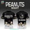 Geelong Cats x Snoopy 75th Anniversary of Peanuts For Fans 3D T-Shirt