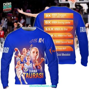 Diana Taurasi 6x Olympic Gold Medalist 2025 3D T-Shirt