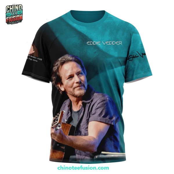 Eddie Vedder SNL 50th Anniversary The Waiting 3D T-Shirt