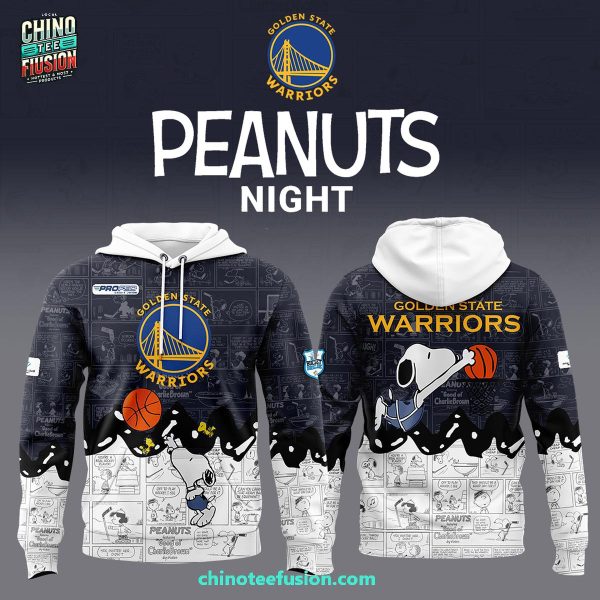 Golden State Warriors 75th Anniversary Of Peanuts Night For Fans 3D T-Shirt