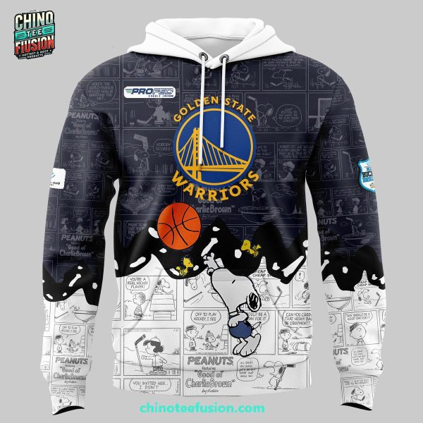 Golden State Warriors 75th Anniversary Of Peanuts Night For Fans 3D T-Shirt