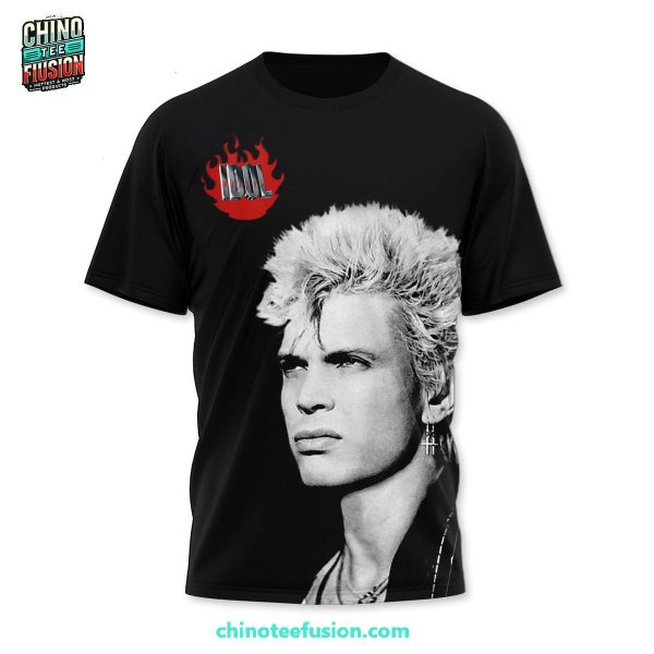 Idol Billy Rock And Roll Hall Of Fame Class Of 2025 3D T-Shirt