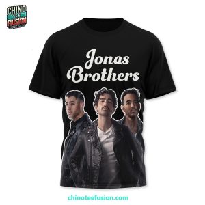 Jonas Brothers 20th Anniversary 2005-2025 Thank You For The Memories 3D T-Shirt