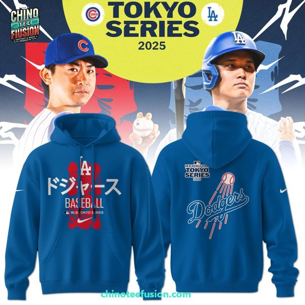 Los Angeles Dodgers x Tokyo Series Tour Limited Edition 3D T-Shirt