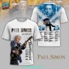 Paul Simon In Concert A Quiet Celebration 2025 3D T-Shirt