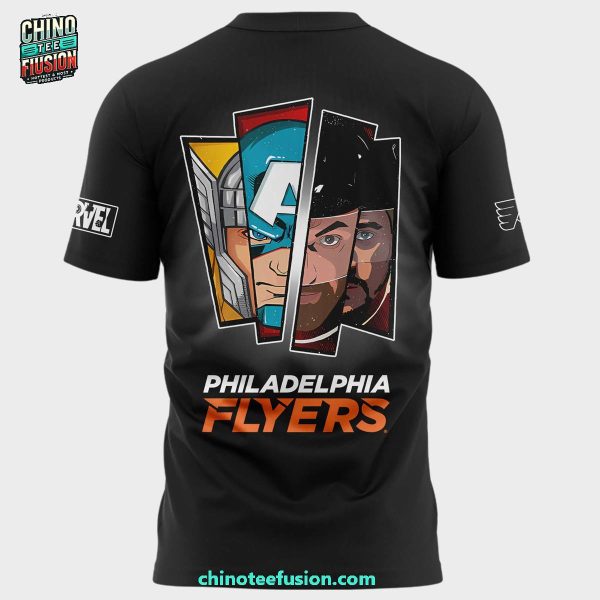 Philadelphia Flyers x Marvel Super Hero Game 2025 Special New Unisex T-Shirt