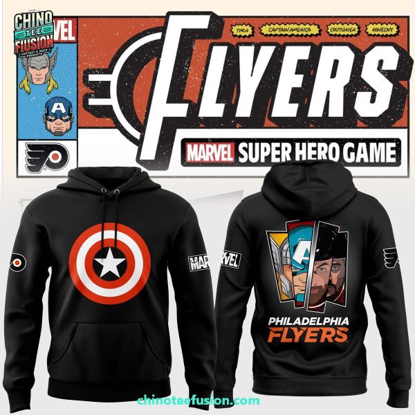 Philadelphia Flyers x Marvel Super Hero Game 2025 Special New Unisex T-Shirt