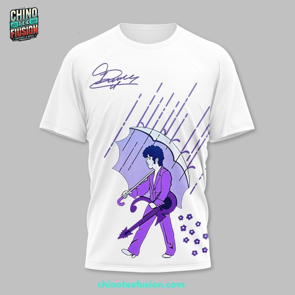 Prince Purple Rain 40th Anniversary For Fans 2025 Special New 3D T-Shirt