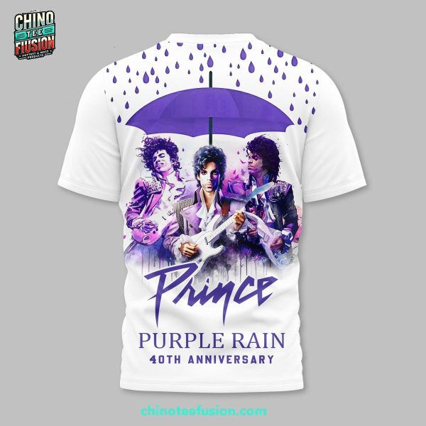 Prince Purple Rain 40th Anniversary For Fans 2025 Special New 3D T-Shirt