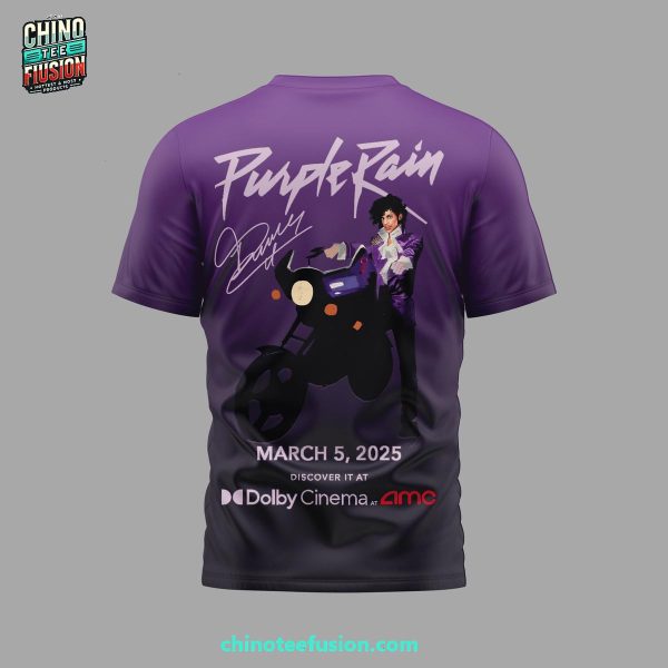 Prince Purple Rain Tour 2025 Discover It At Dolby Cinema Special New Unisex 3D T-Shirt