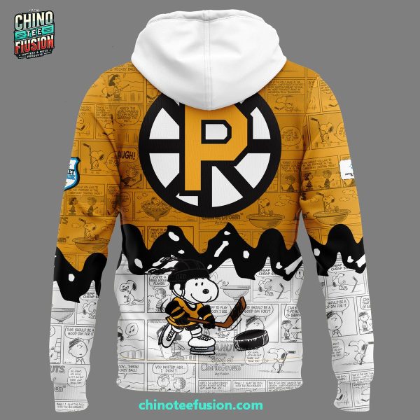 Providence Bruins 75th Anniversary Of Peanuts Night For Fans 3D T-Shirt