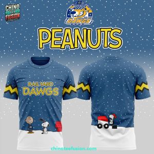 Roanoke Dawgs x Snoppy Peanuts Night For Fans 3D T-Shirt