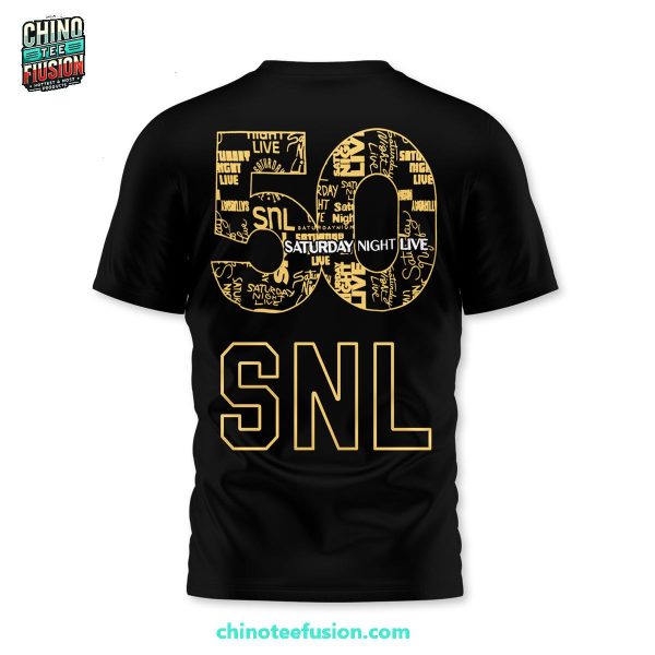 Saturday Night Live SNL 50 For Fans Special New 3D T-Shirt