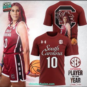 South Carolina Gamecockss Women’s Basketball x Kamilla Cardoso 3D T-Shirt