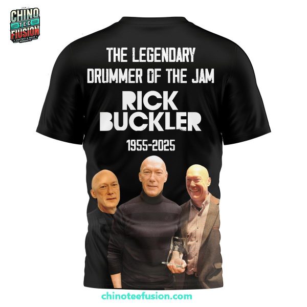 The Legendary Drummer Of The Jam Rick Buckler 1955-2025 Unisex 3D T-Shirt