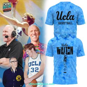 UCLA Honors The Late Bill Walton For Fan Limited Edition 3D T-Shirt