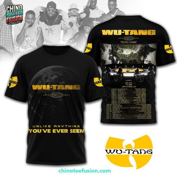 Wu-Tang Clan Unlike Anything You Are Ever Seen 3D T-Shirt