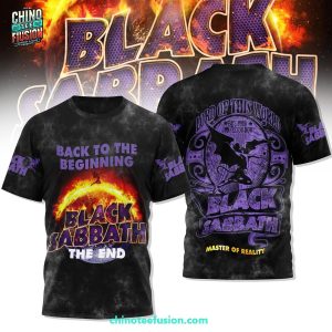 Back To The Beginning Black Sabbath The End Lord Of This World 3D T-Shirt