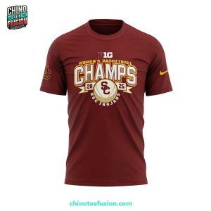 Big Women’s Basketball Champions Regular Season 2025 USC Trojans 3D T-Shirt