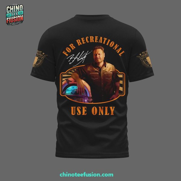 Blake Shelton For Recreational Use Only 2025 3D T-Shirt