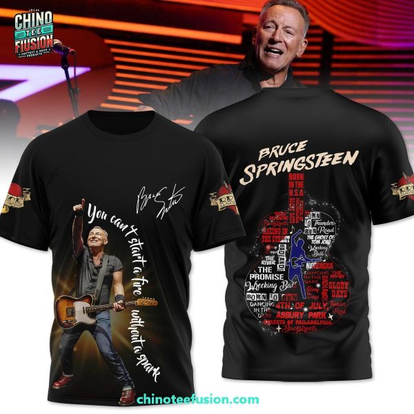 Bruce Springsteen You Can’t Start Fire Without A Spark 3D T-Shirt