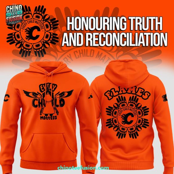 Calgary Flames X Honouring Truth and Reconciliation 2025 3D T-Shirt