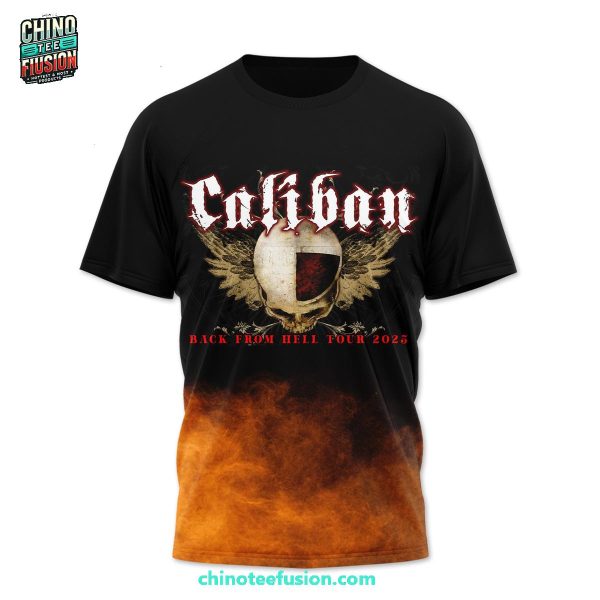 Caliban Band Back From Hell Tour 2025 3D T-Shirt