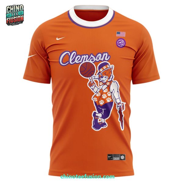 Clemson Tigers Basketbal 2025 Special New 3D T-Shirt