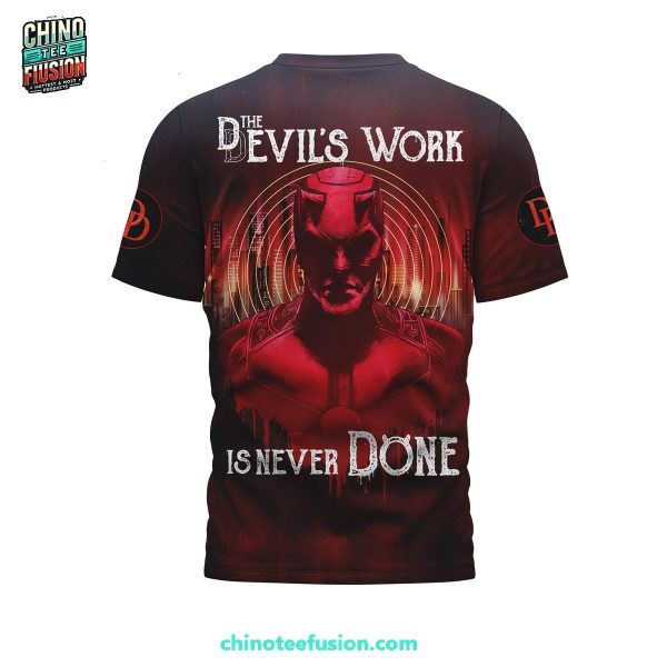 Daredevil Born Again The Devil’s Work Is Never Done 3D T-Shirt