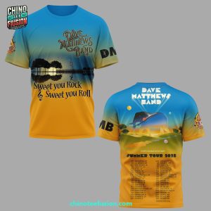 Dave Matthews Band Tickets On Sale 2_21 At 10AM Summer Tour 2025 3D T-Shirt