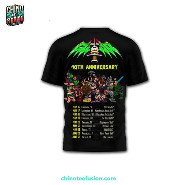 Gawr 40th Anniversary 2025 3D T-Shirt