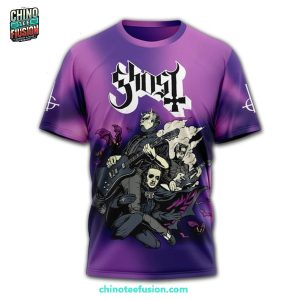 Ghost Band Massage From The Clergy World Tour 2025 3D T-Shirt