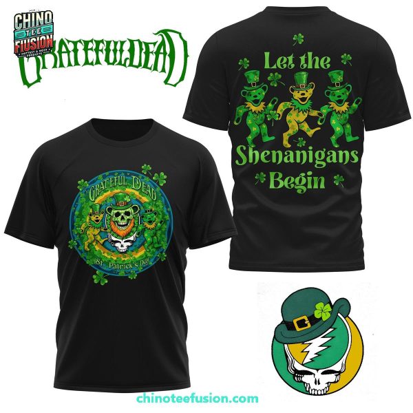 Grateful Dead Let The Shenanigans Begin 3D T-Shirt