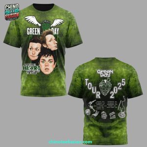 Green Day Tour 2025 Gift For Fans 3D T-Shirt