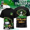 Happy St Patrick Day Feeling lucky With Snoopy 3D T-Shirt