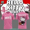 Los Angeles Dodgers x Hello Kitty Night 2025 3D T-Shirt