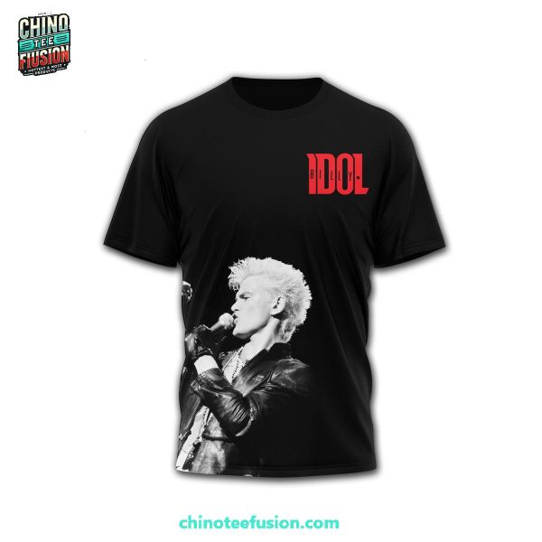 Idol Billy Rebell Yell Tour 2025 For Fans 3D T-Shirt