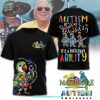 Jimmy Buffett Margaritaville Autism Is Not A Disability It’s A Different Ability 3D T-Shirt