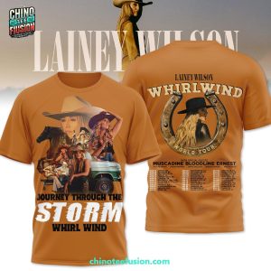 Lainey Wilson Journey Though The Storm Whirl Wind 3D T-Shirt