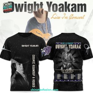 Live In Concert Dwight Yoakam With The Mavericks 49 Winchester 3D T-Shirt