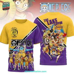 Los Angeles Lakers One Piece 2025 Limited Edition 3D T-Shirt