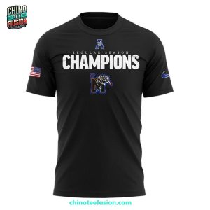 Memphis Tigers 2025 Regualar Season Men’s Basketball Champions 3D T-Shirt