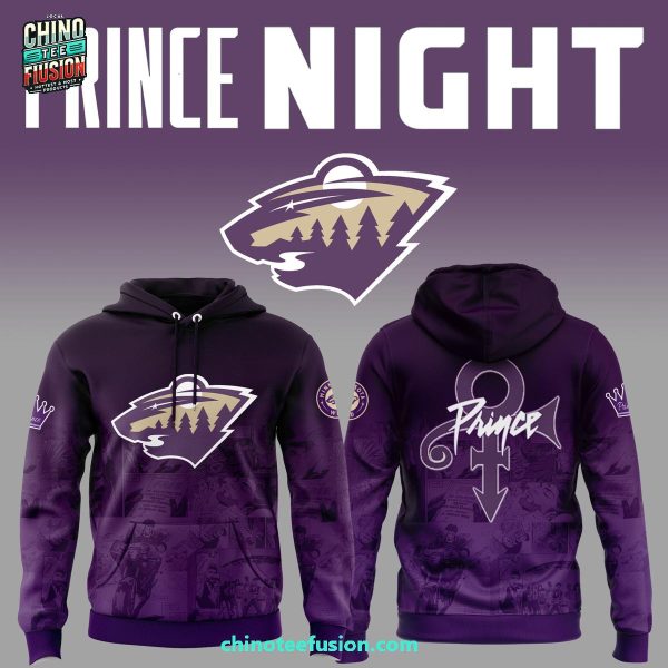 Minnesota Wild x Prince Night 2025 3D T-Shirt