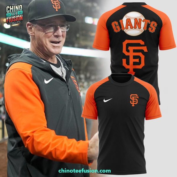 San Francisco Giants x Coach Bob Melvin For Fans 2025 Special New 3D T-Shirt