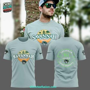 Savannah Ghost Parrots Style Hawaii 2025 3D T-Shirt